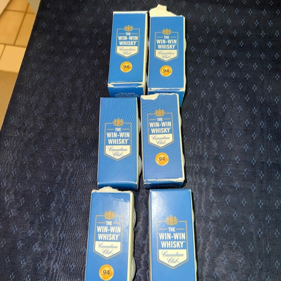 Collectible AdvertisingnCanadian Club Whisky 6 Boxes Golf Balls New Box 2021 - Picture 6 of 11